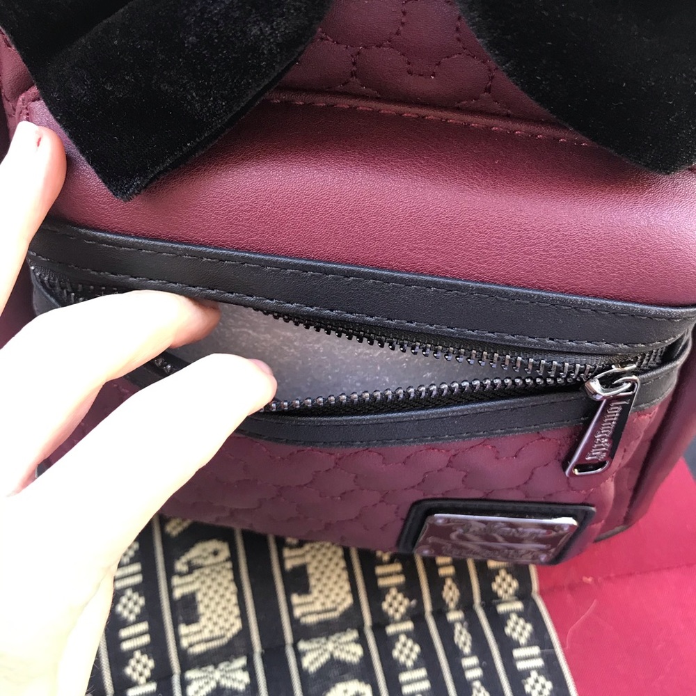 Loungefly Quilted Backpack - Picture 8 of 10